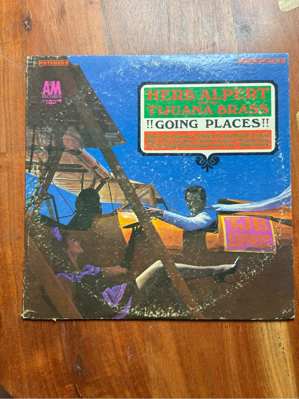 Vintage Vinyl Find: Herb Alpert and the Tijuana Brass - !!Going Places!!